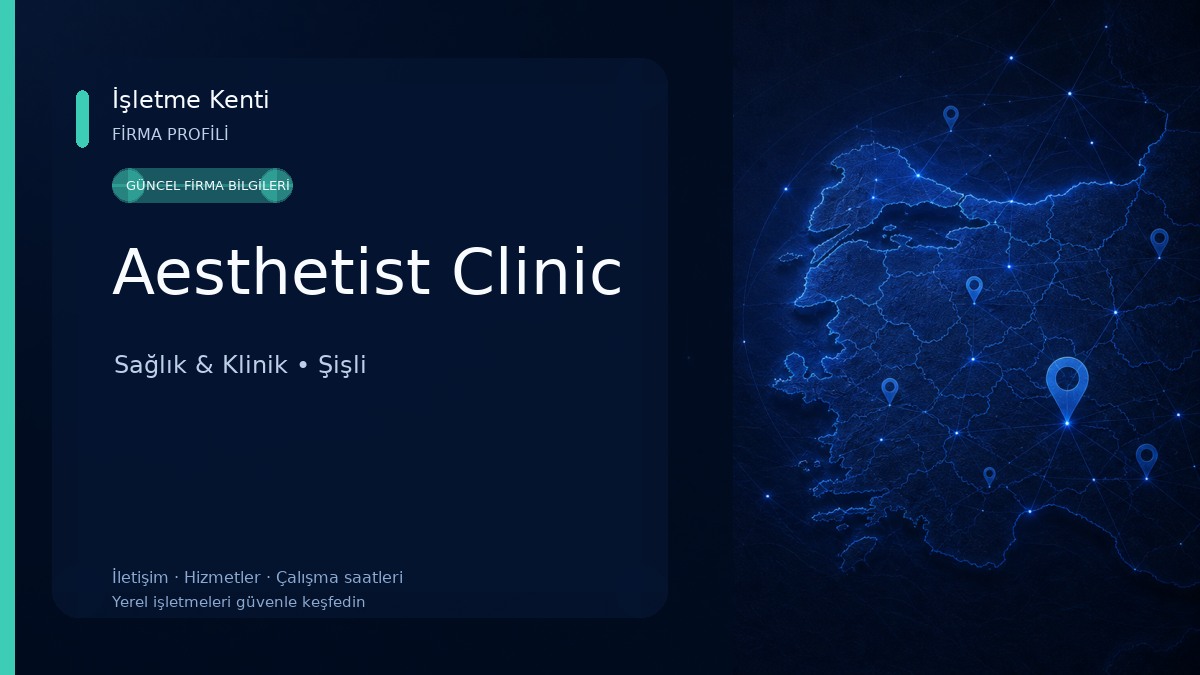 Aesthetist Clinic Sağlık & Klinik