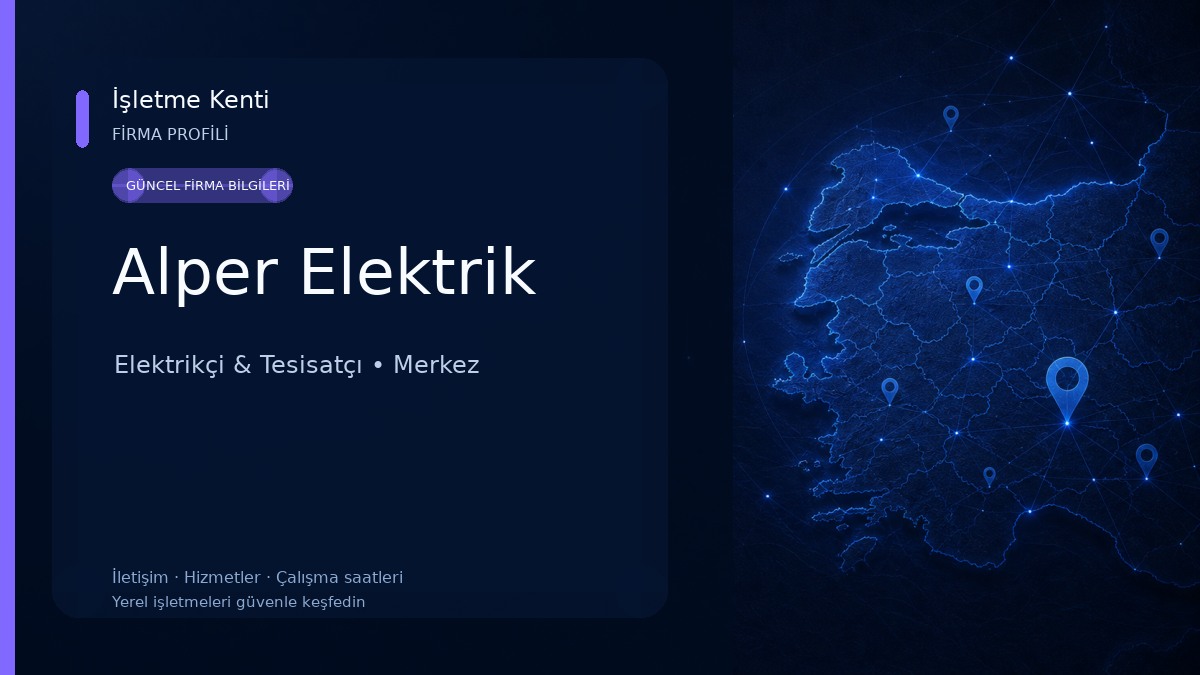 Alper Elektrik 