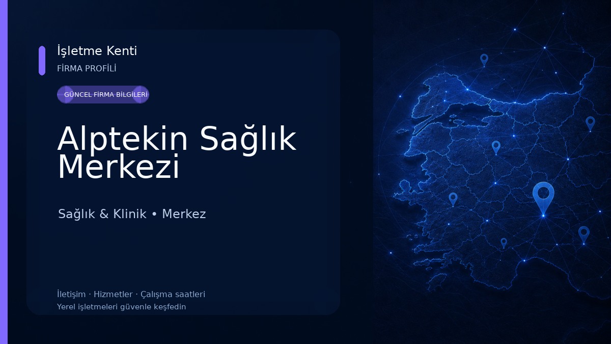 Alptekin Sağlık Merkezi Sağlık & Klinik