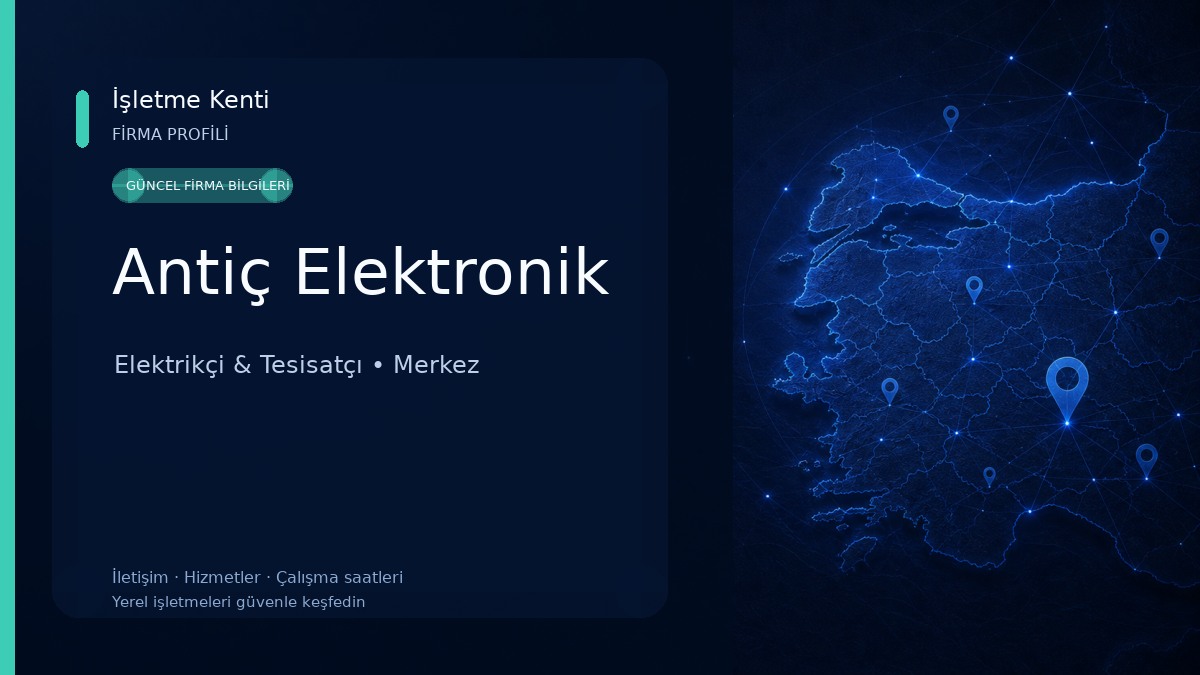 Antiç Elektronik