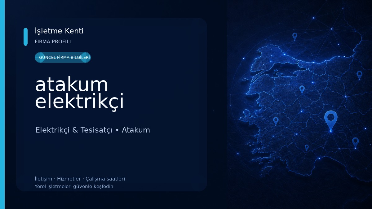 atakum elektrikçi 