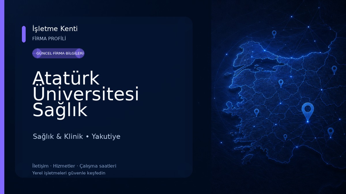 Atatürk Üniversitesi Sağlık Hizmetleri Meslek Yüksekokulu Sağlık & Klinik