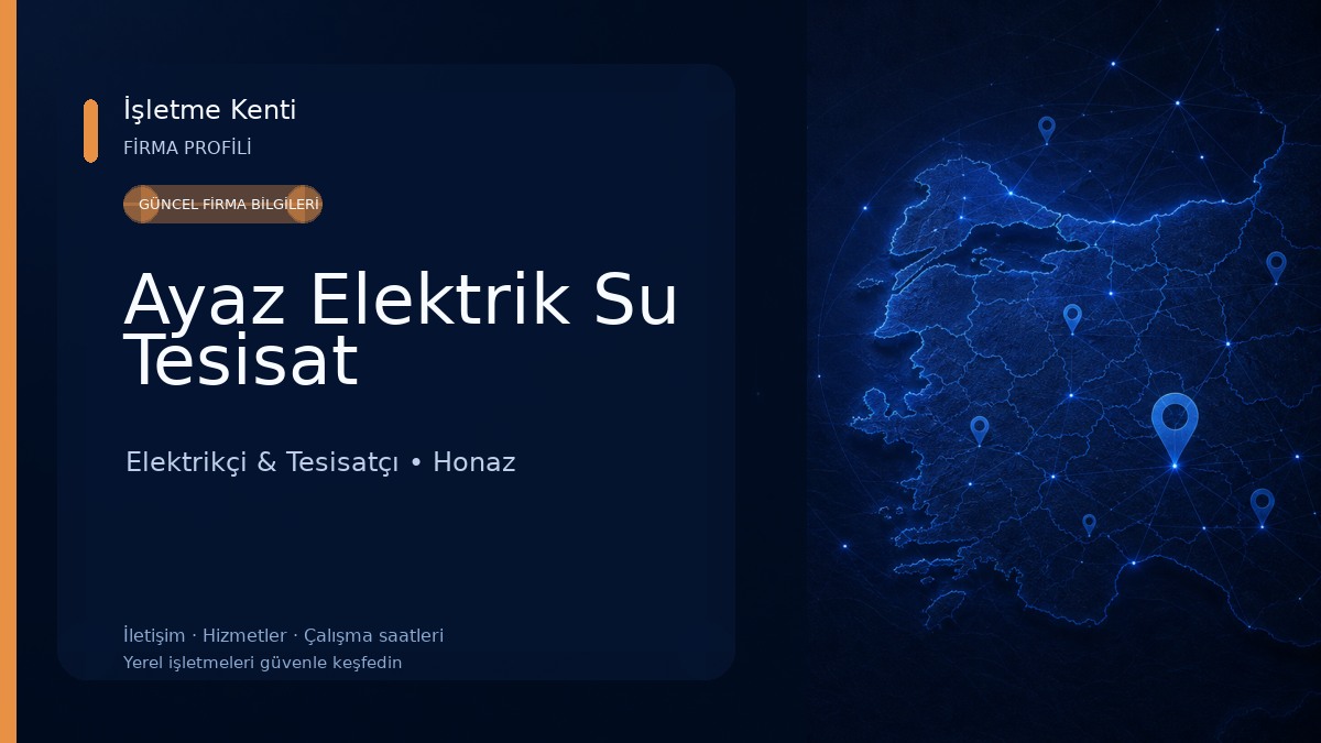 Ayaz Elektrik Su Tesisat 