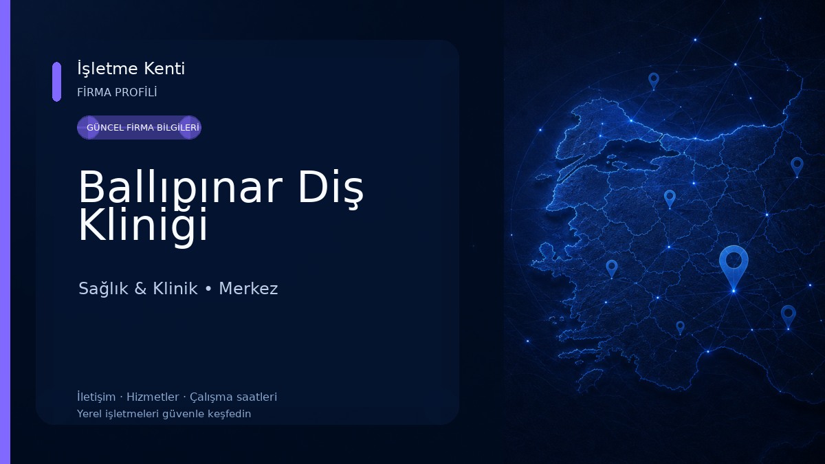 Ballıpınar Diş Kliniği Sağlık & Klinik