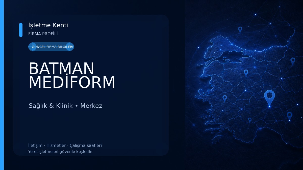 BATMAN MEDİFORM Sağlık & Klinik
