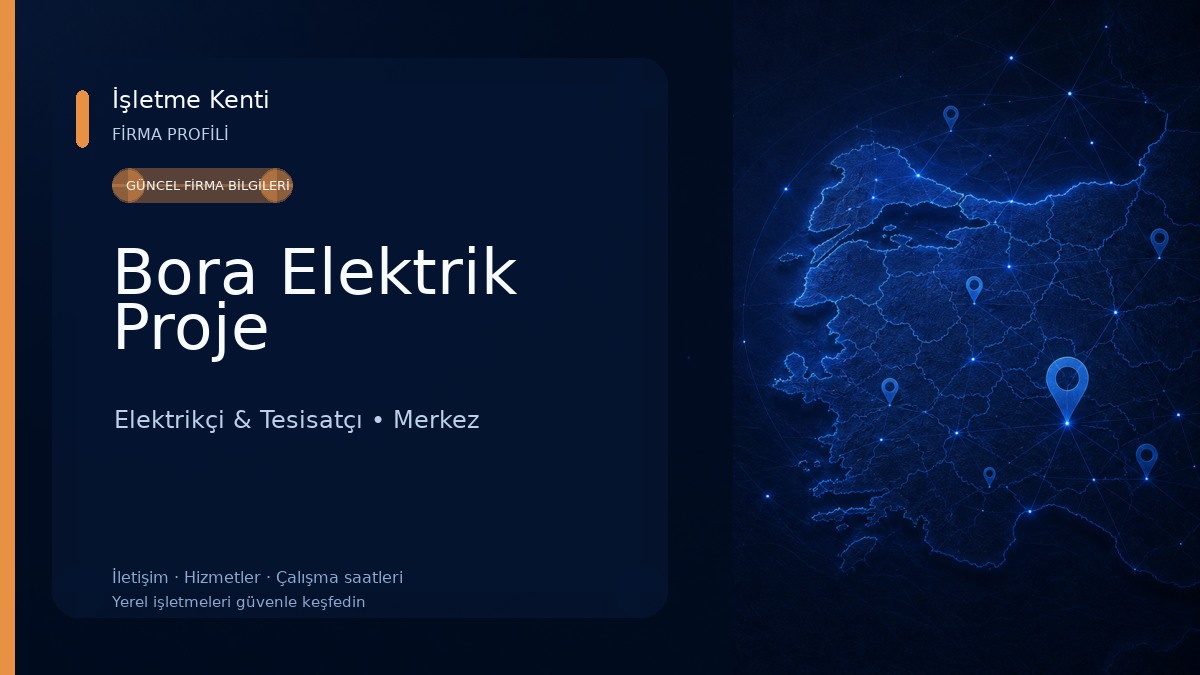 Bora Elektrik Proje