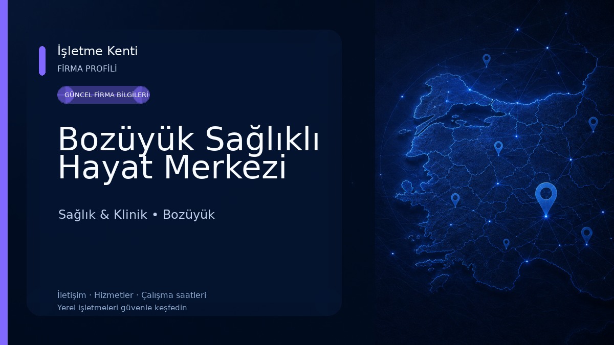 Bozüyük Sağlıklı Hayat Merkezi
