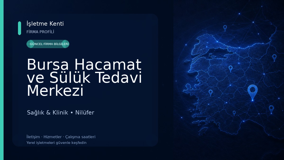 Bursa Hacamat ve Sülük Tedavi Merkezi Sağlık & Klinik