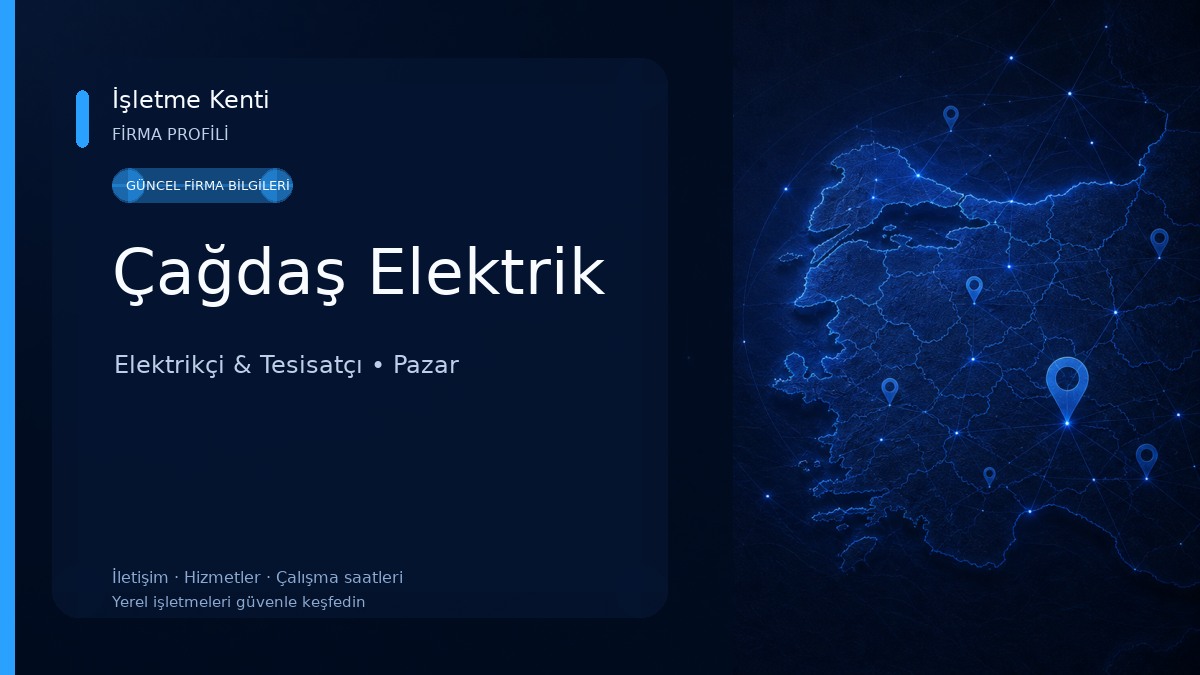 Çağdaş Elektrik Elektrikçi & Tesisatçı