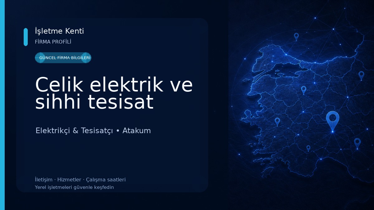 Celik elektrik ve sihhi tesisat