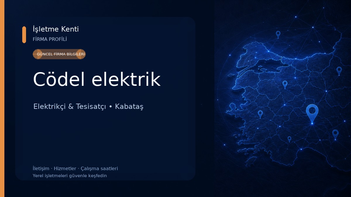 Cödel elektrik 
