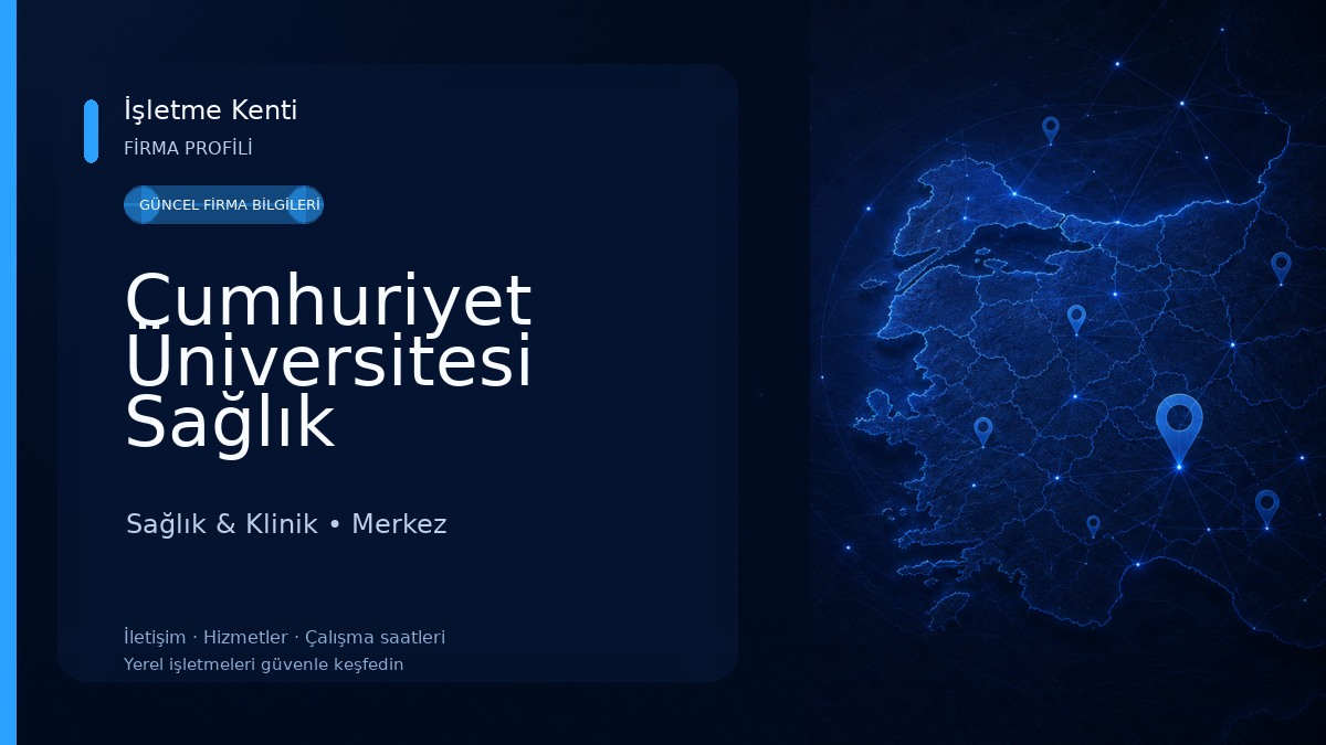 Cumhuriyet Üniversitesi Sağlık Hizmetleri Meslek Yüksekokulu Sağlık & Klinik