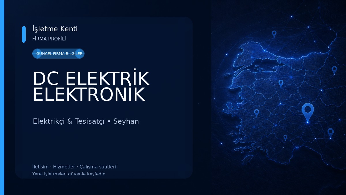DC ELEKTRİK ELEKTRONİK Elektrikçi & Tesisatçı