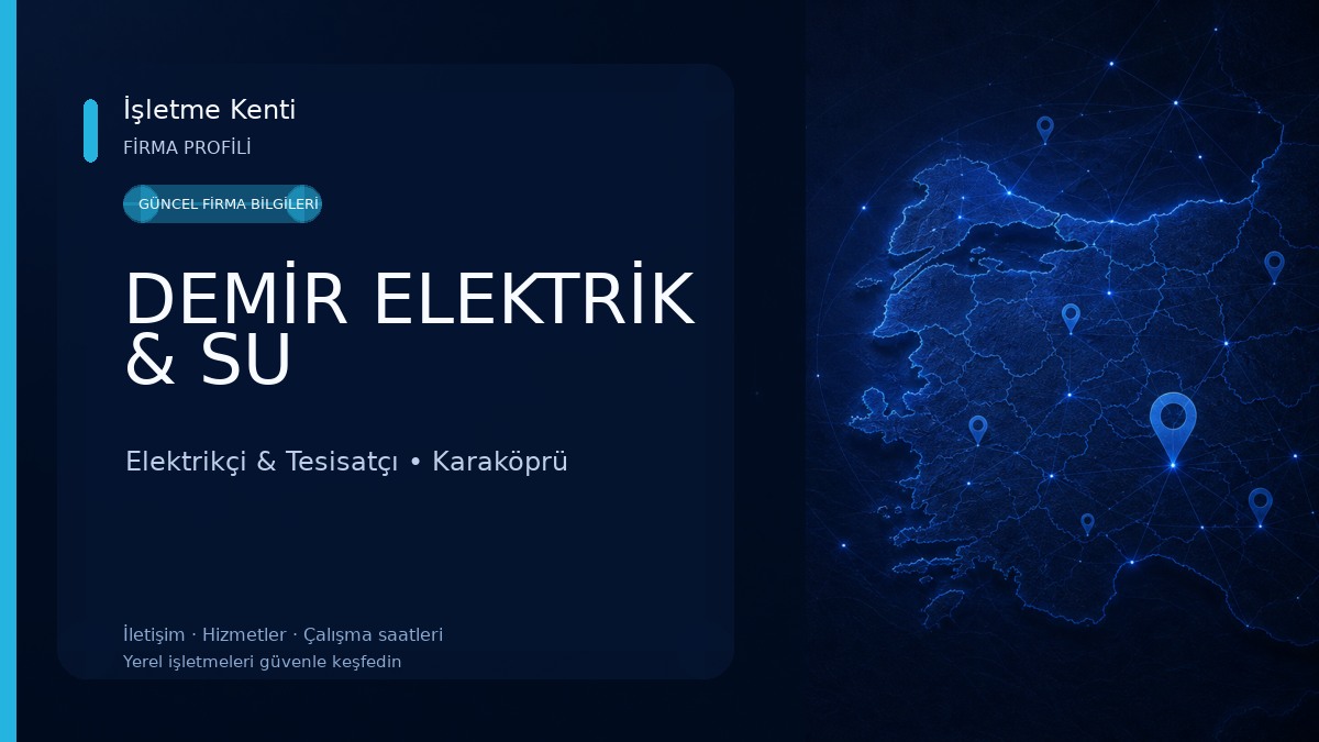 DEMİR ELEKTRİK & SU