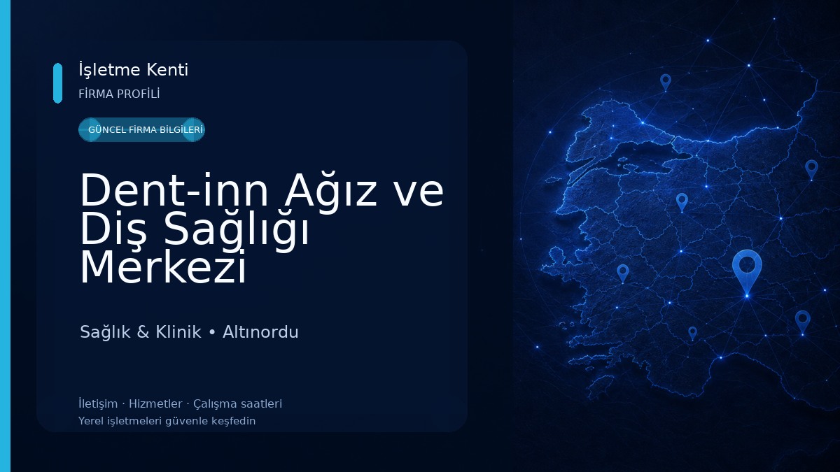 Dent-inn Ağız ve Diş Sağlığı Merkezi Sağlık & Klinik