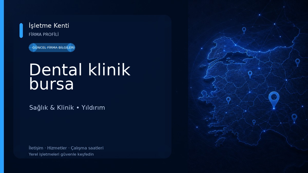 Dental klinik bursa