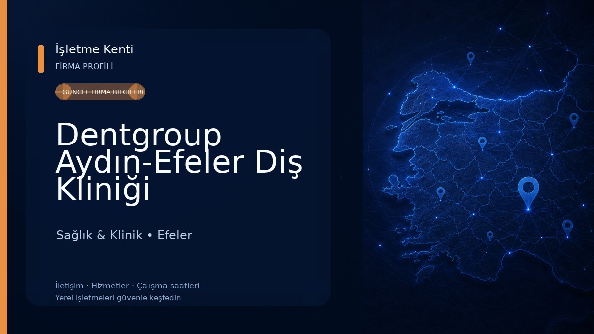 Dentgroup Aydın-Efeler Diş Kliniği