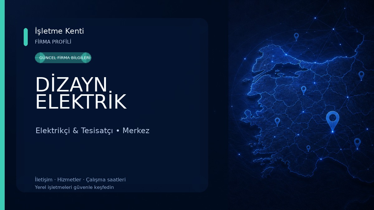 DİZAYN ELEKTRİK