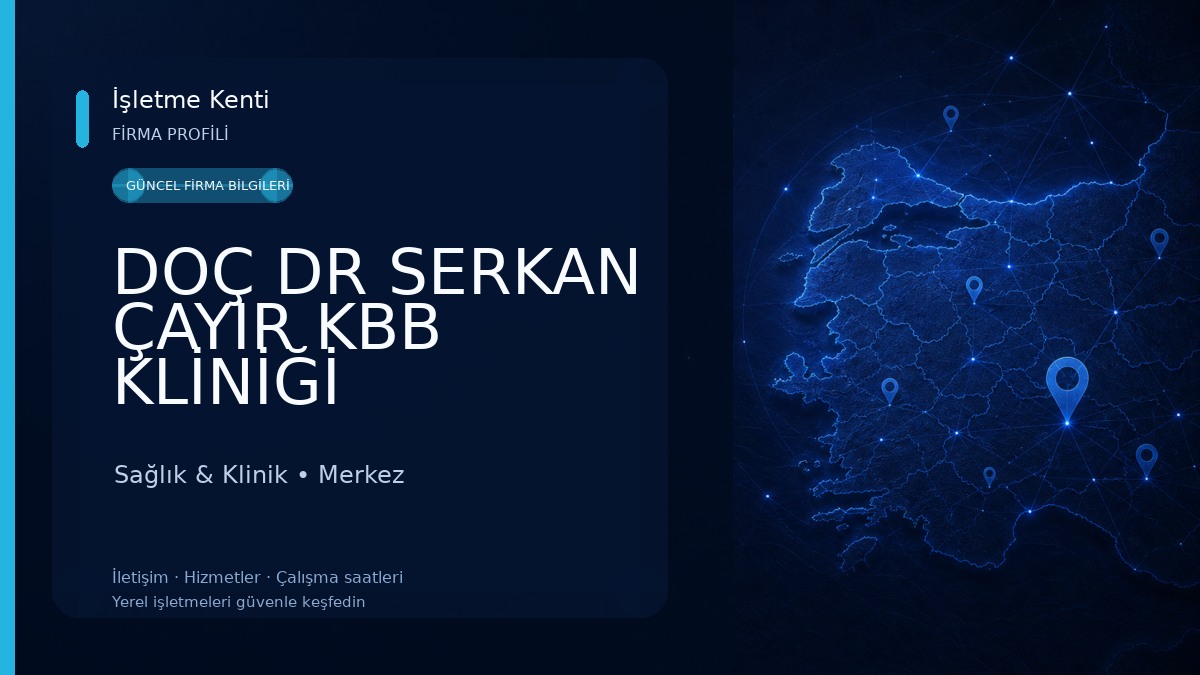 DOÇ DR SERKAN ÇAYIR KBB KLİNİĞİ 
