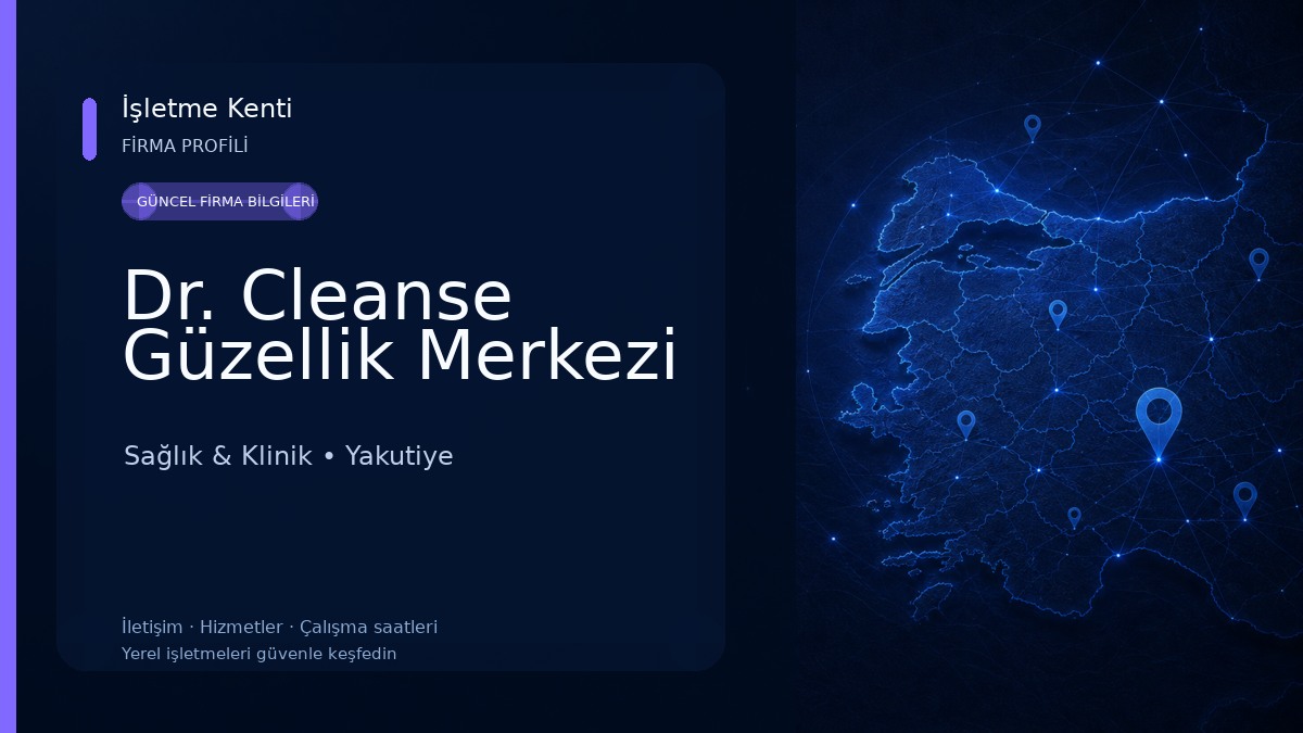 Dr. Cleanse Güzellik Merkezi Sağlık & Klinik