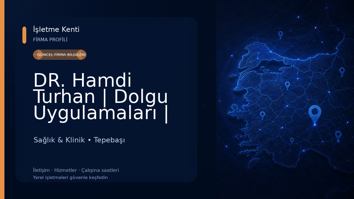 DR. Hamdi Turhan | Dolgu Uygulamaları | Bağışıklık Tedavileri | Botoks Sağlık & Klinik