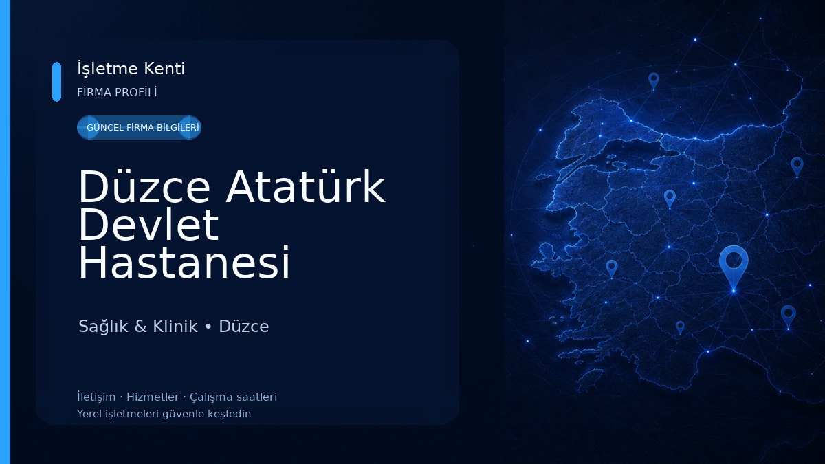 Düzce Atatürk Devlet Hastanesi