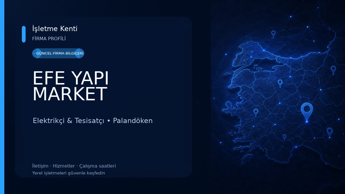 EFE YAPI MARKET Elektrikçi & Tesisatçı