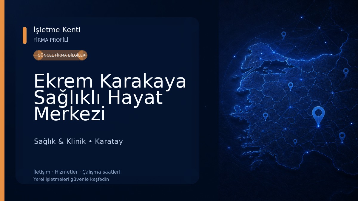 Ekrem Karakaya Sağlıklı Hayat Merkezi Sağlık & Klinik