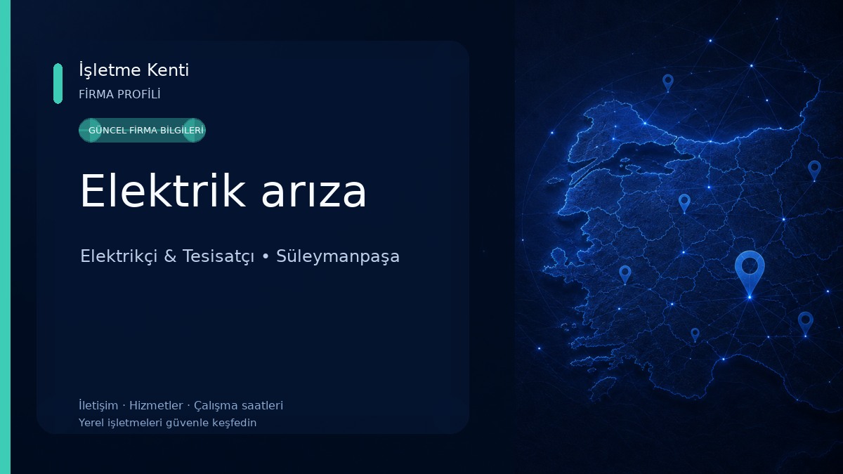 Elektrik arıza