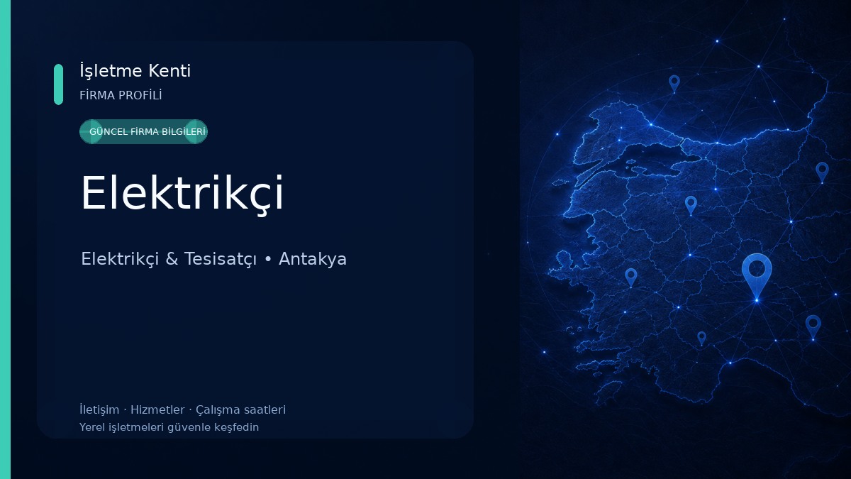 Elektrikçi Elektrikçi & Tesisatçı