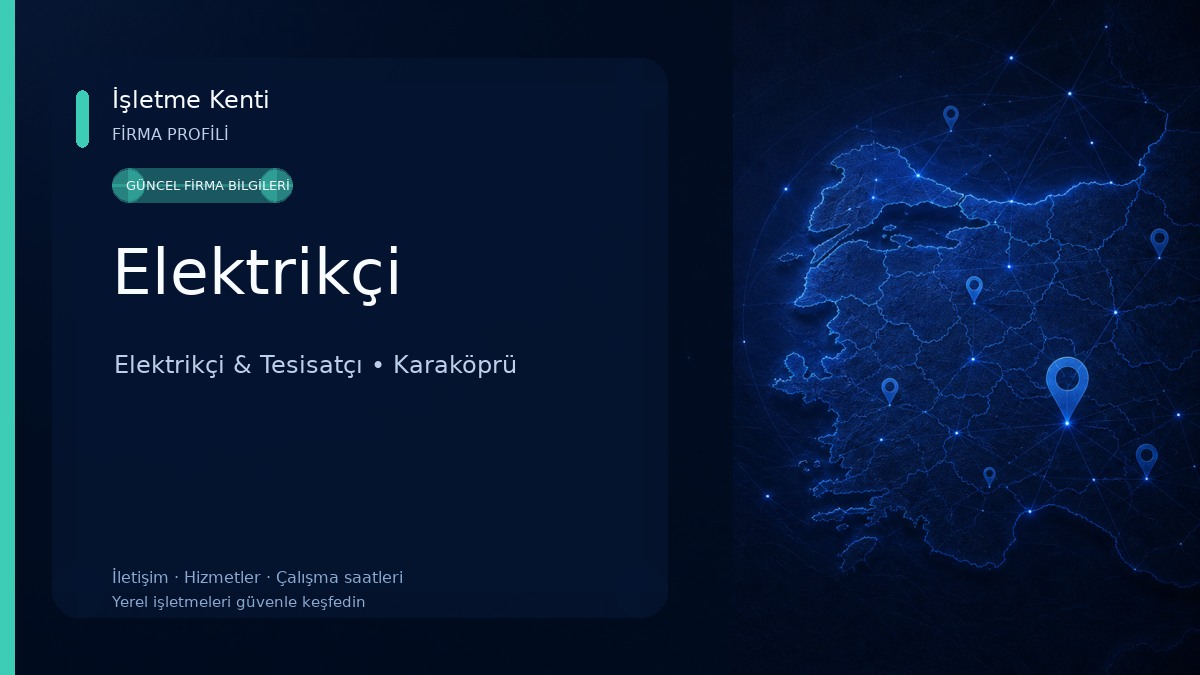 Elektrikçi Elektrikçi & Tesisatçı