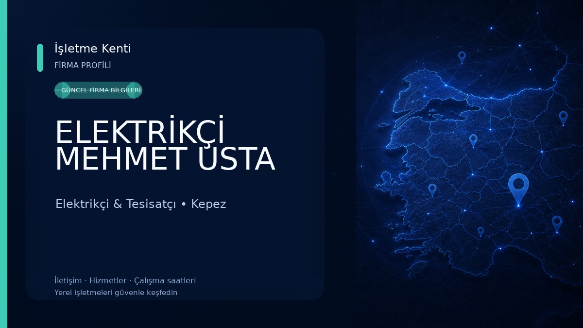 ELEKTRİKÇİ MEHMET USTA
