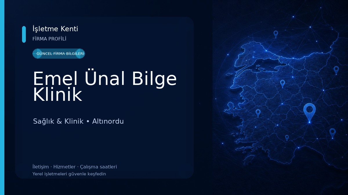 Emel Ünal Bilge Klinik Sağlık & Klinik