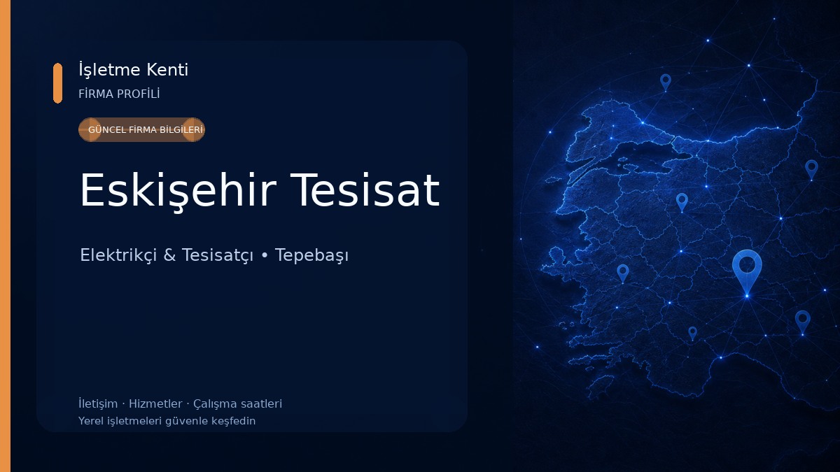 Eskişehir Tesisat 