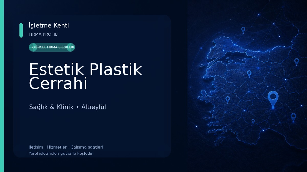 Estetik Plastik Cerrahi Sağlık & Klinik