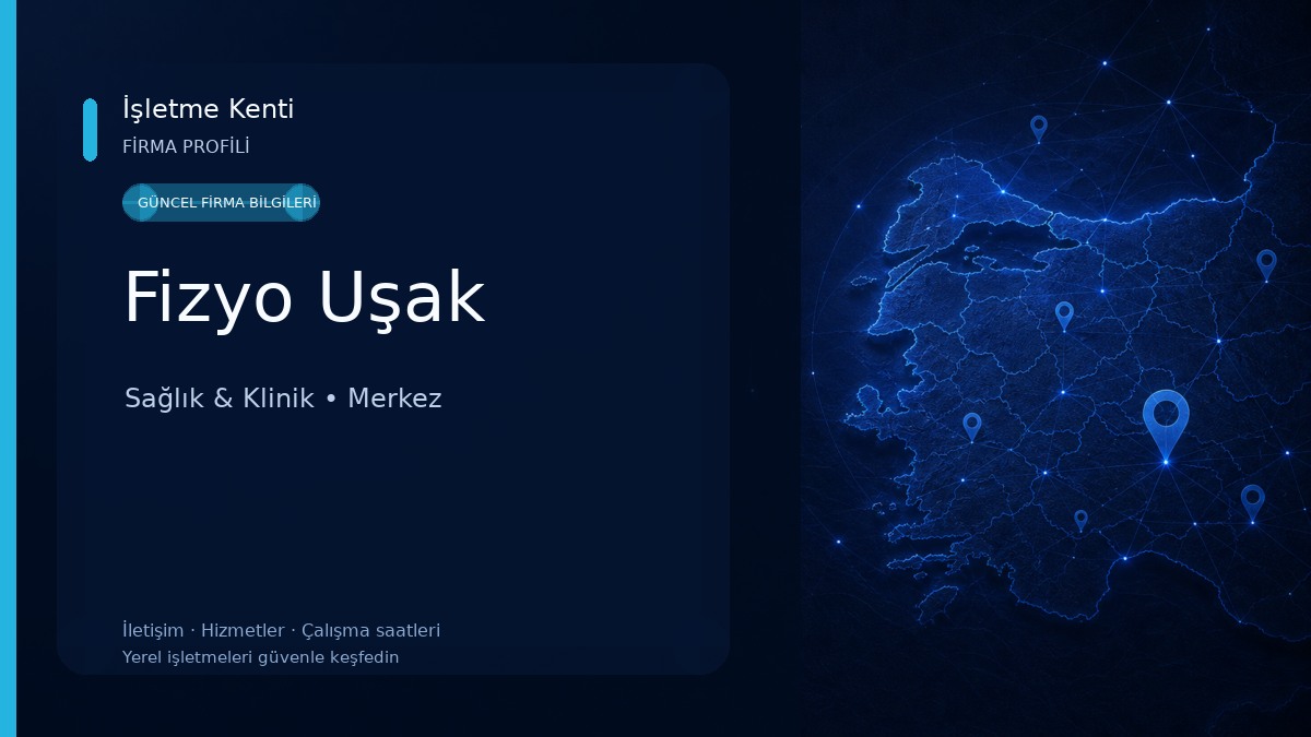 Fizyo Uşak Sağlık & Klinik