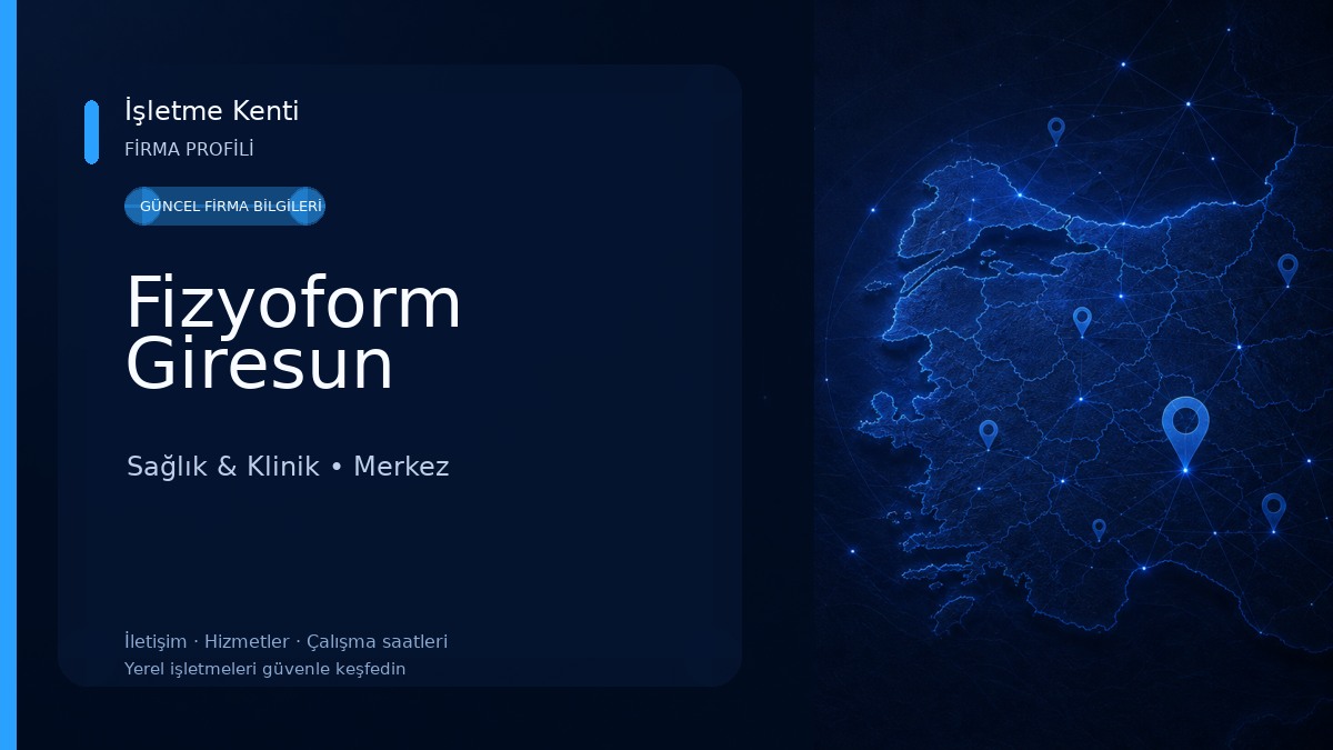 Fizyoform Giresun Sağlık & Klinik