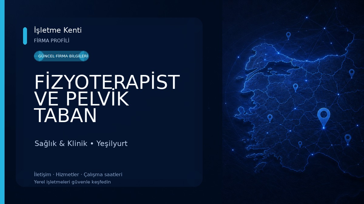 FİZYOTERAPİST VE PELVİK TABAN TERAPİSTİ NESLİHAN ERASLAN Sağlık & Klinik