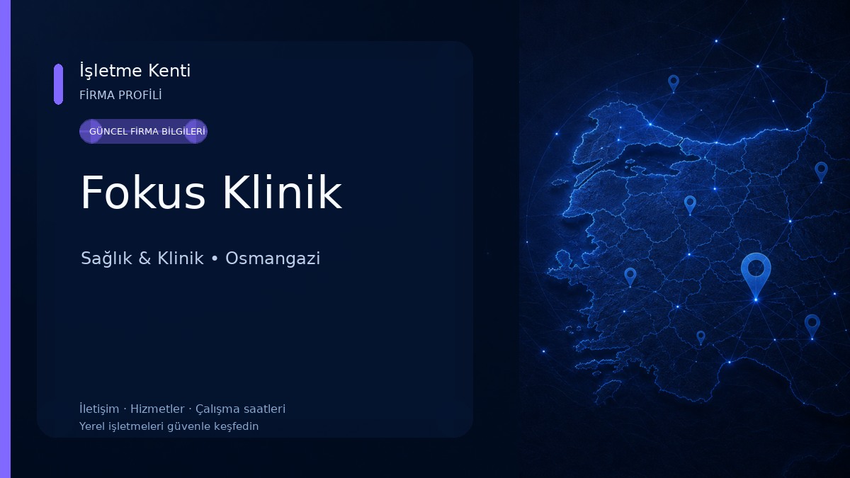 Fokus Klinik Sağlık & Klinik