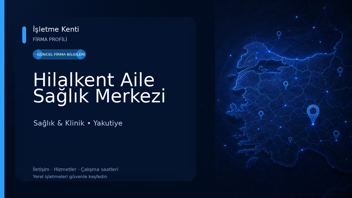 Hilalkent Aile Sağlık Merkezi