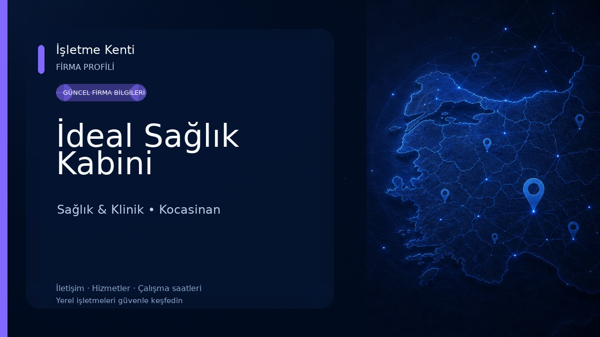 İdeal Sağlık Kabini Sağlık & Klinik
