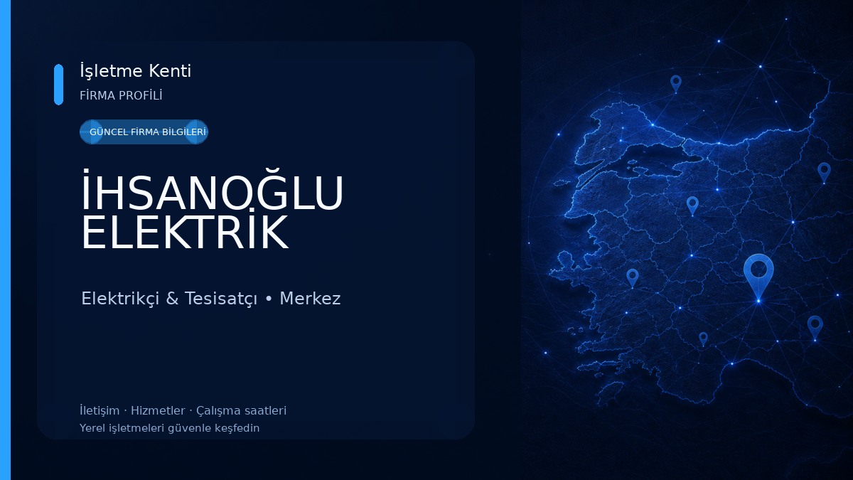 İHSANOĞLU ELEKTRİK 