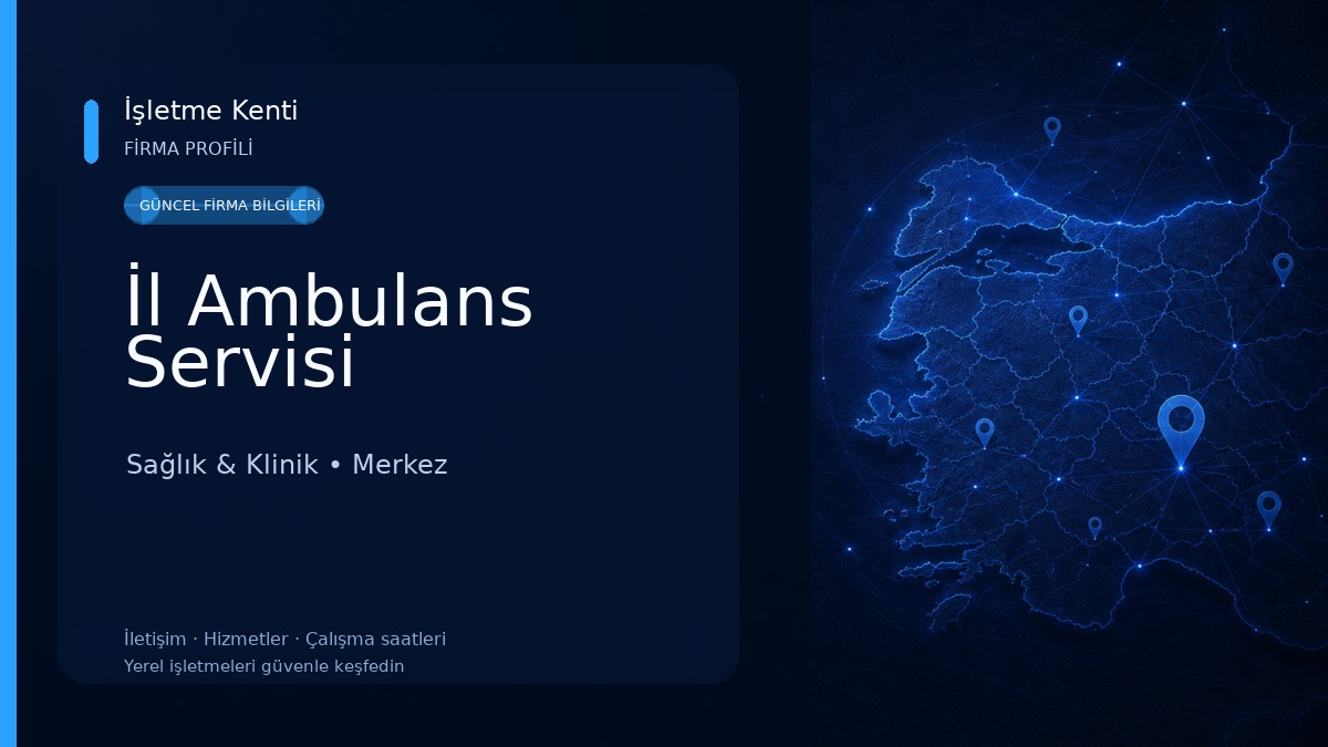 İl Ambulans Servisi