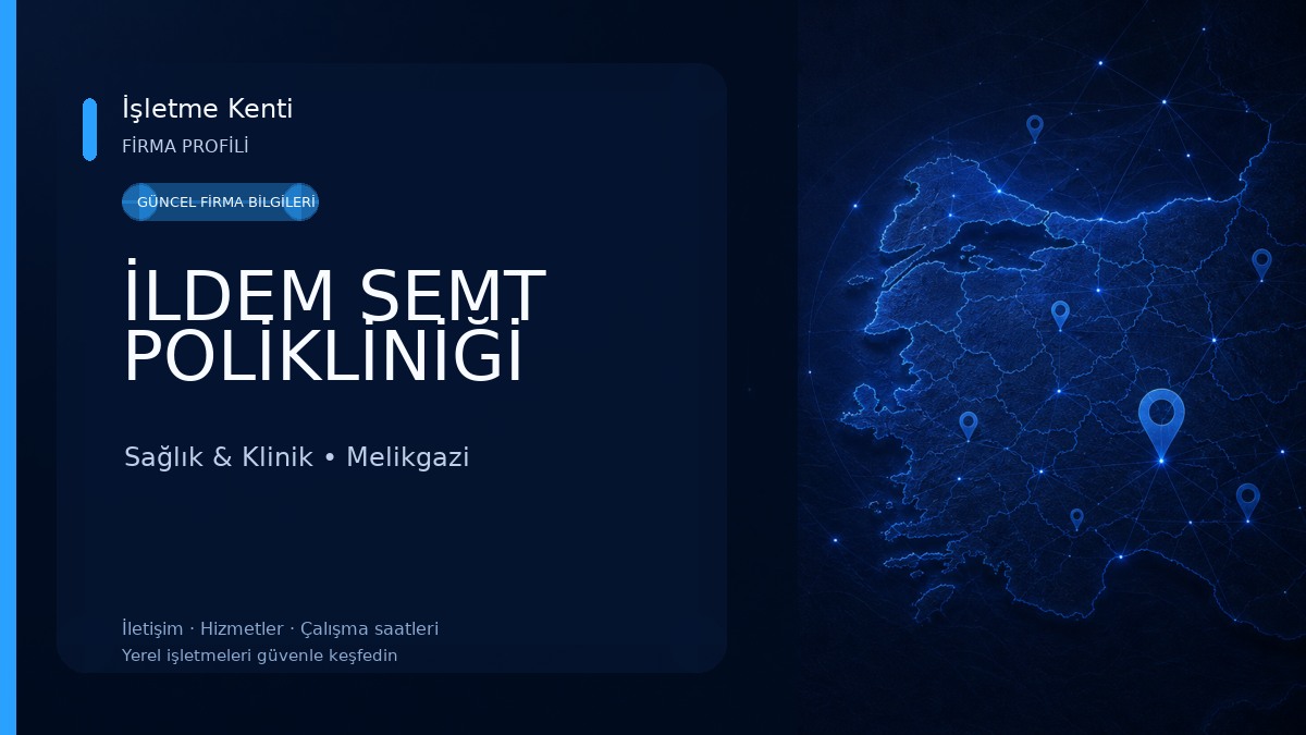 İLDEM SEMT POLİKLİNİĞİ Sağlık & Klinik