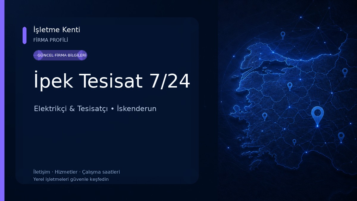 İpek Tesisat 7/24