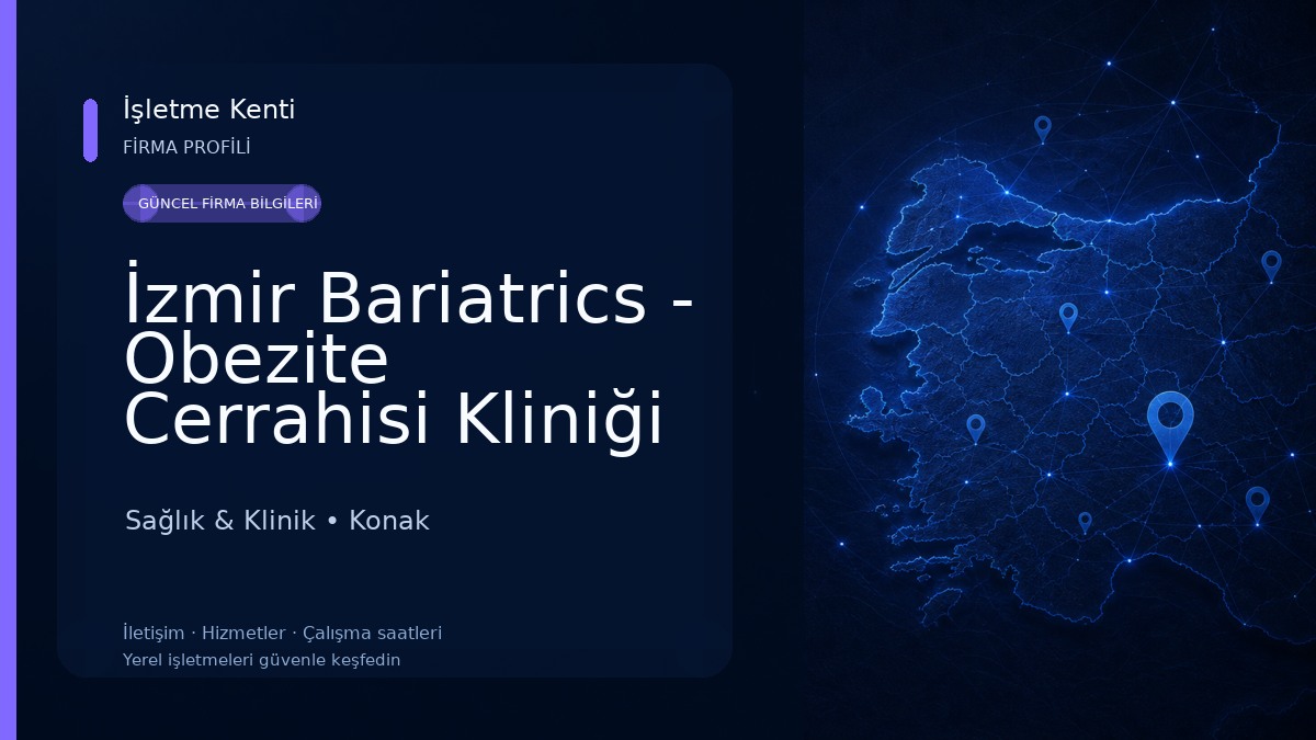İzmir Bariatrics - Obezite Cerrahisi Kliniği | İzmir Sağlık & Klinik