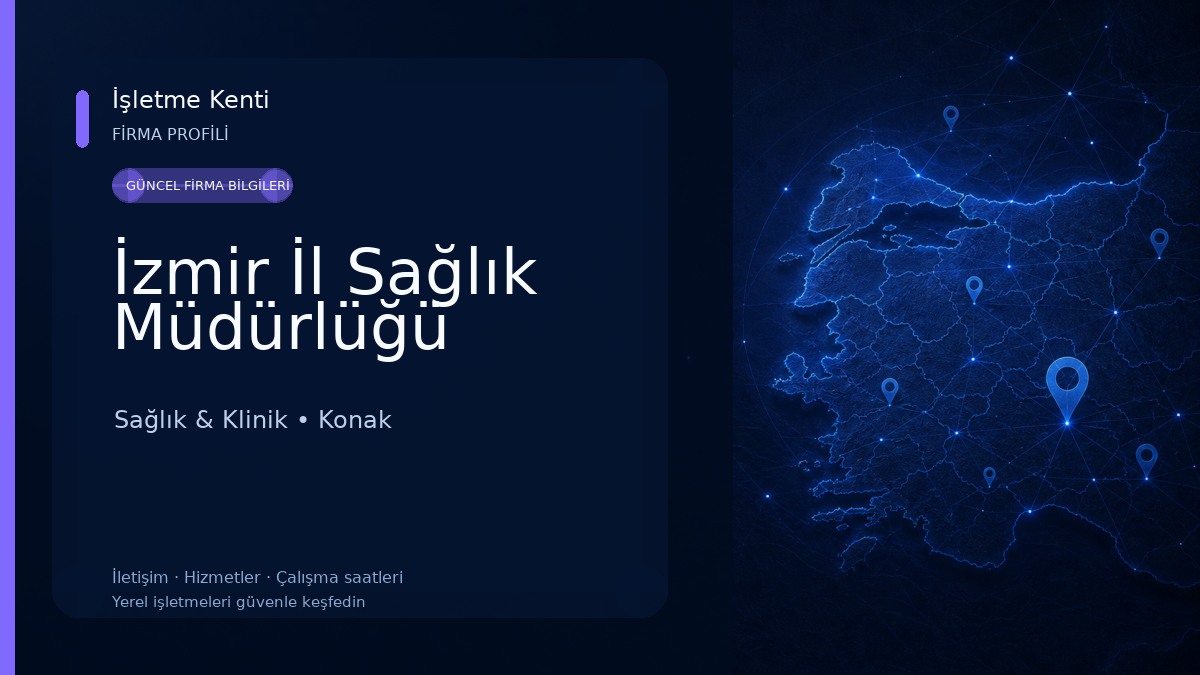 İzmir İl Sağlık Müdürlüğü