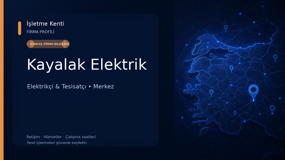 Kayalak Elektrik