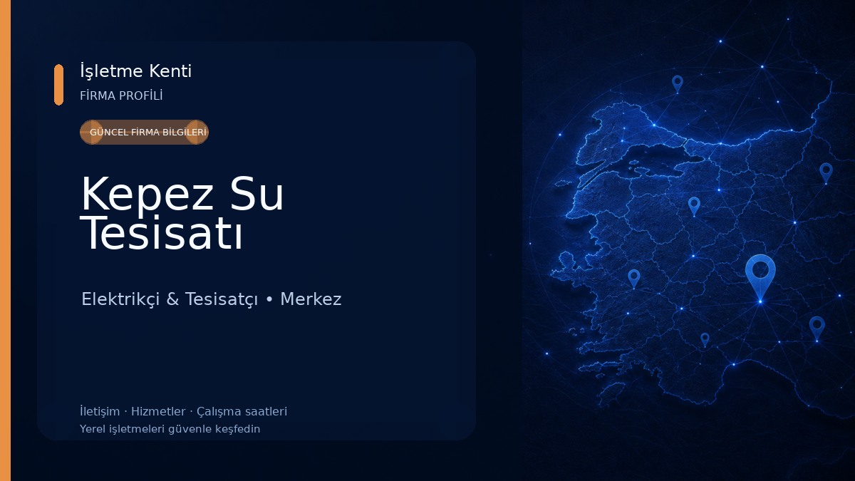 Kepez Su Tesisatı