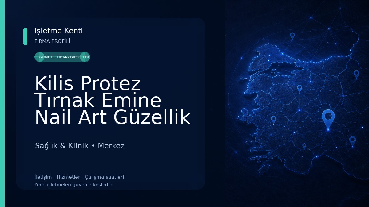 Kilis Protez Tırnak Emine Nail Art Güzellik Güzellik Salonu